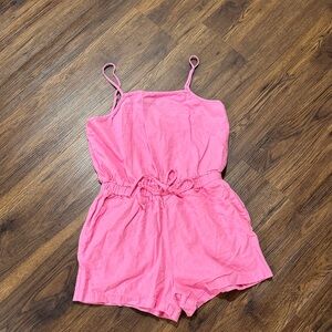 Ci Sono Bright Pink Kids Romper